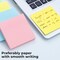 Sticky Notes, Self-Stick 4 Pads 4 Bright Colors Sticky Note, Easy to Post for Home, Office, Notebook, 100 Sheets/pad, Total 400 Sheets